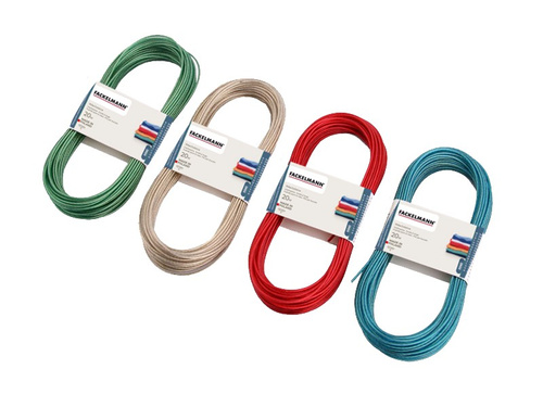 Metalowa linka w osłonce 20 m do prania na bielizne 521494