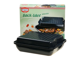 Forma do pieczenia babki, 42x34 cm, emaliowana Dr. Oetker