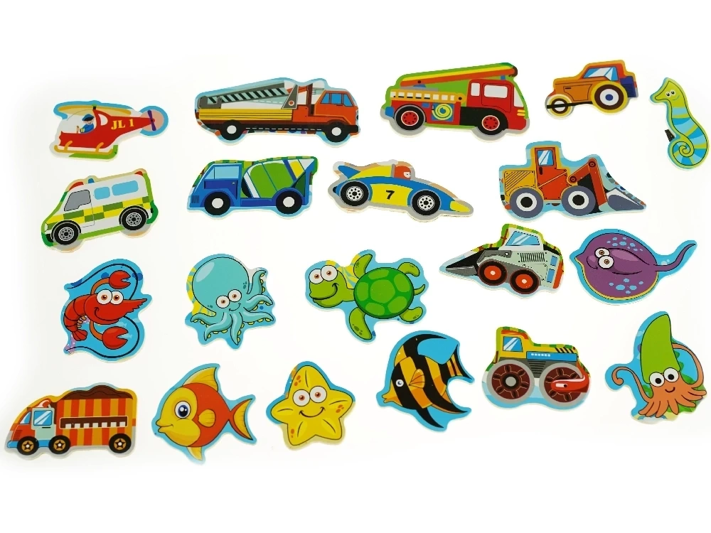 Drewniana duża kostka aktywności pętle motoryczne