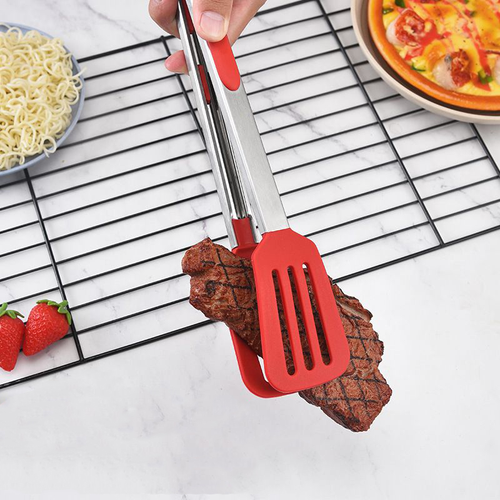 Szczypce w formie łopatek łopatki grill nylon 
