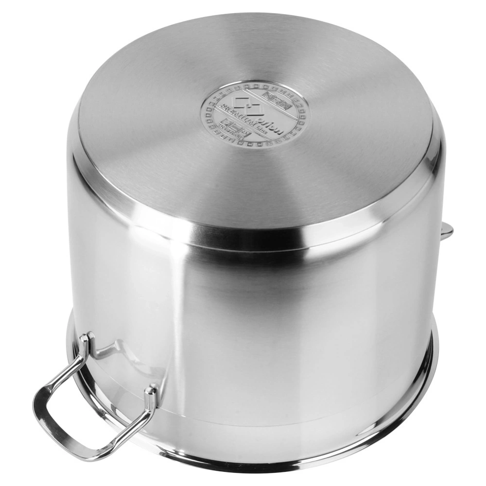 Garnek stalowy z pokrywką ANETT 26 cm, 10 l