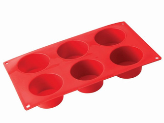 Forma do pieczenia silikonowa, 6 sztuk, Flexxibel Love Dr. Oetker