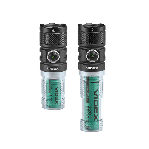 Latarka taktyczna Videx LED optyczna IP66 1500lm 6 trybów 5000k zasięg 220m