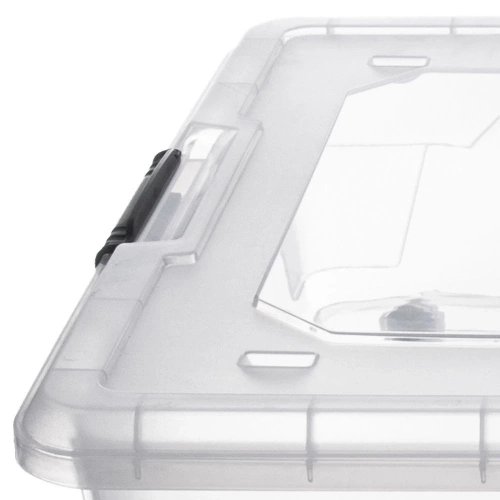 Pojemnik pod łóżko na kółkach niski XXL 50 l
