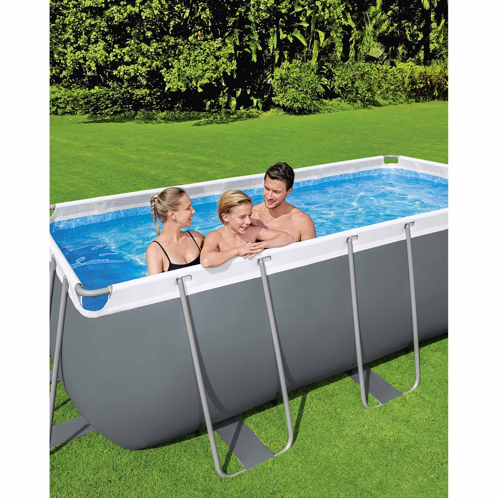 Basen stelażowy ogrodowy 412 x 201 x 122 cm 10w1 BESTWAY 56457N