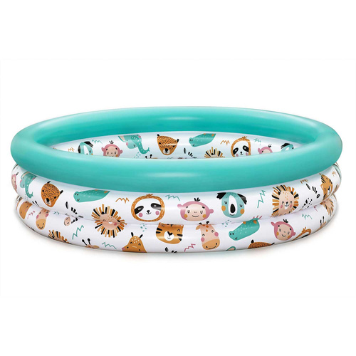 Basen dmuchany Brodzik dla dzieci 102x25cm Rybki BESTWAY + Łatka naprawcza