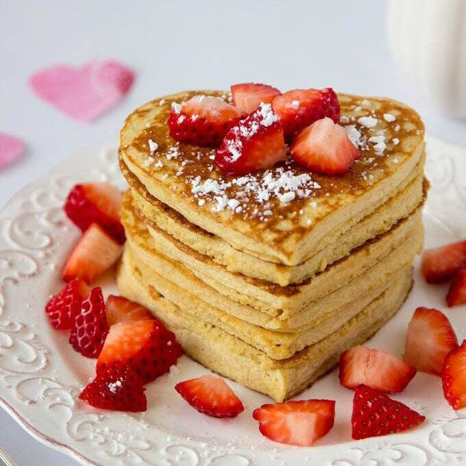 Zestaw foremek do jajek sadzonych i naleśników Serce Fackelmann 47204