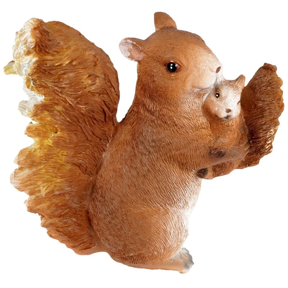 Figurka ogrodowa wiewiórka 15x8x15 cm
