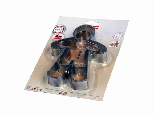 Wykrawacze foremki do ciastek piernika Ludziki 2szt. Zenker 521758