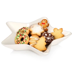 Półmisek porcelanowy gwiazda 30x30x5 cm