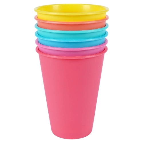 Kubki plastikowe 400 ml 6 szt.