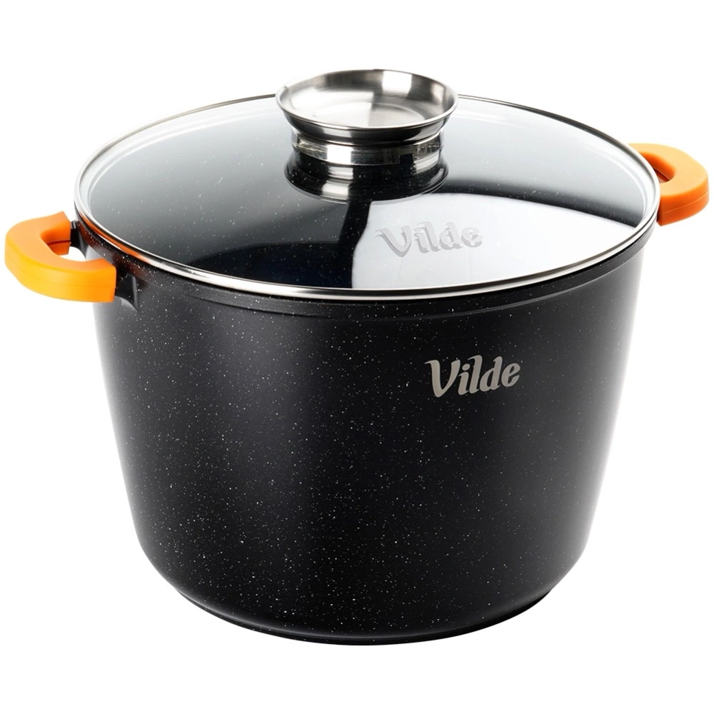 Garnek granitowy ze szklaną pokrywką TERRUNA AROMA 24 cm, 6,7 l