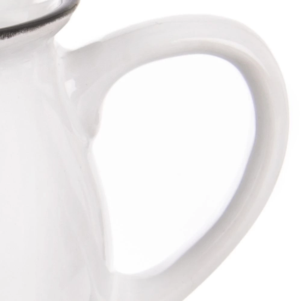 Kubek do kawy ceramiczny biały 320 ml