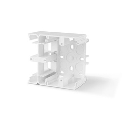 Moduł natynkowej puszki instalacyjnej BINERA biały