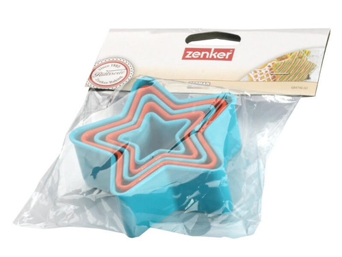Gwiazdki foremki do wykrawania ciastek 5 szt. ZENKER 684746