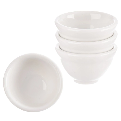 Miseczki na przekąski porcelanowe 6 cm, 40 ml 4 szt.