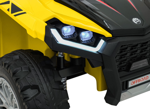 Pojazd Quad Sport TX ATV Żółty