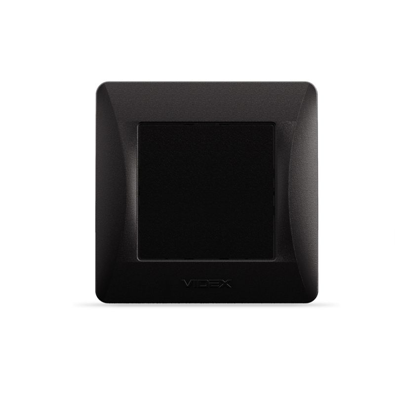 Zaślepka czarna grafitowa VIDEX BINERA