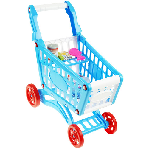 Supermarket Sklep z kasą Wózek Zakupy akcesoria skaner OUTLET