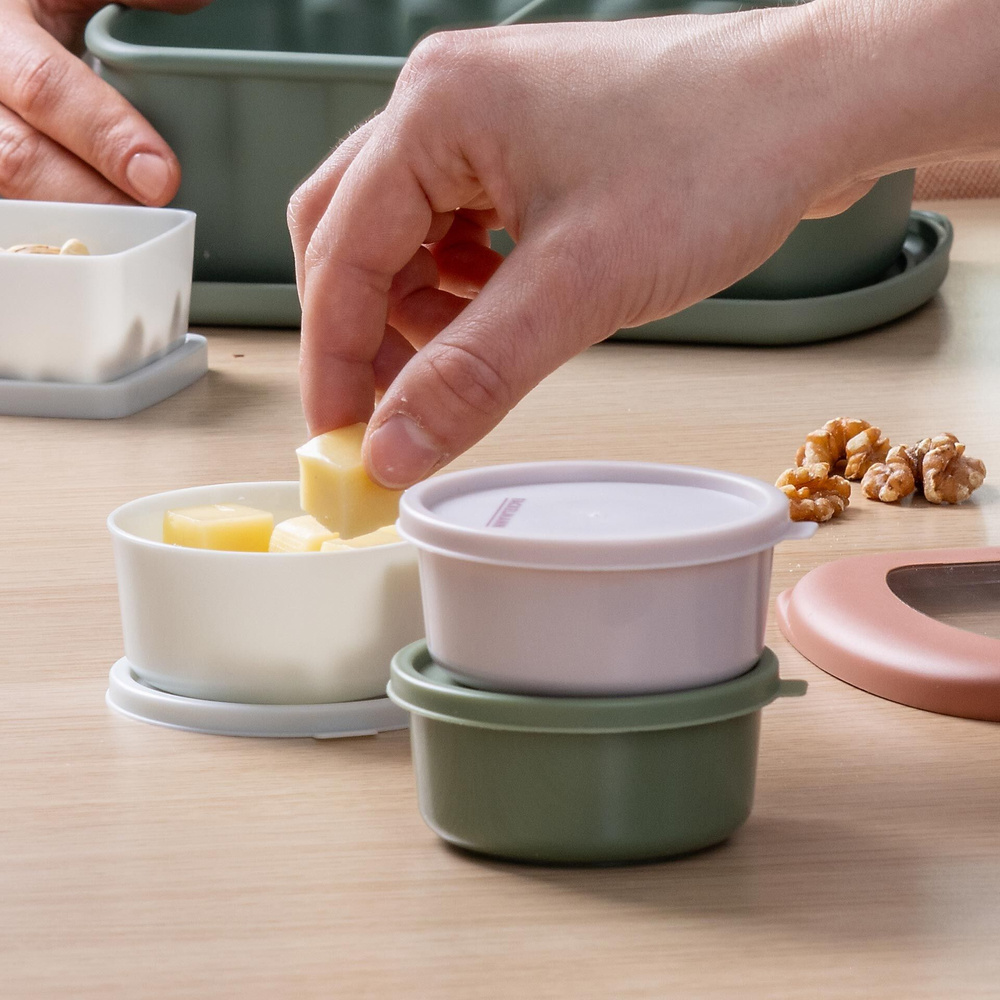 Zestaw Snack Box, okrągły, Ø8 cm, 3 szt. FACKELMANN