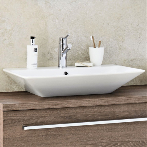 Umywalka ceramiczna profilowana 65,5 cm Q4-Fit