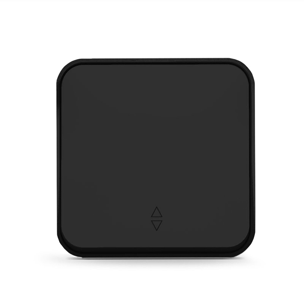 Włącznik natynkowy 1-krotny IP20 czarny mat BINERA