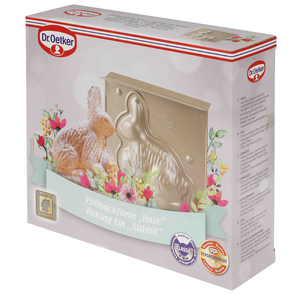 Forma do pieczenia wielkanocna Zając 0,6l baranek 0,9L Dr.Oetker zestaw
