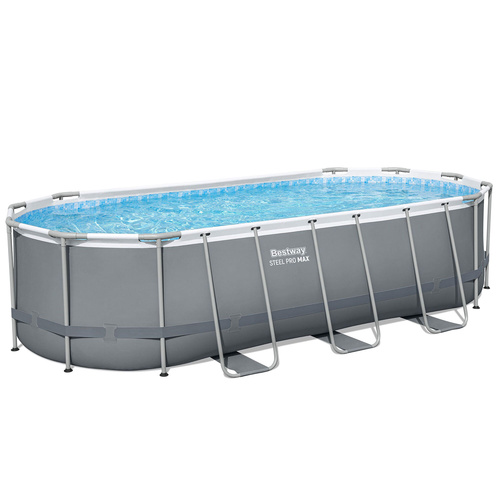 Basen ogrodowy stelażowy 549 x 274 x 122 cm 12w1 Bestway 56710