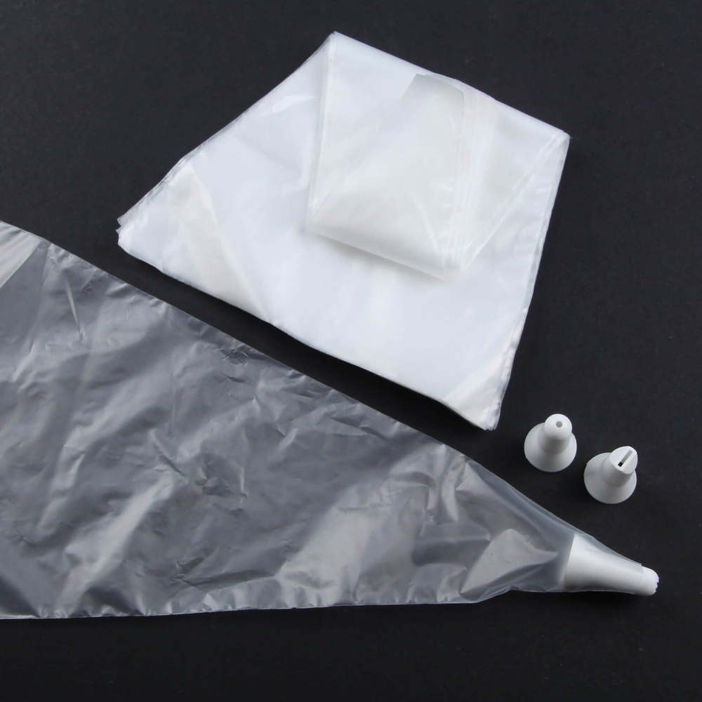 Worek cukierniczy z 3 końcówkami, 4 częściowy Zenker