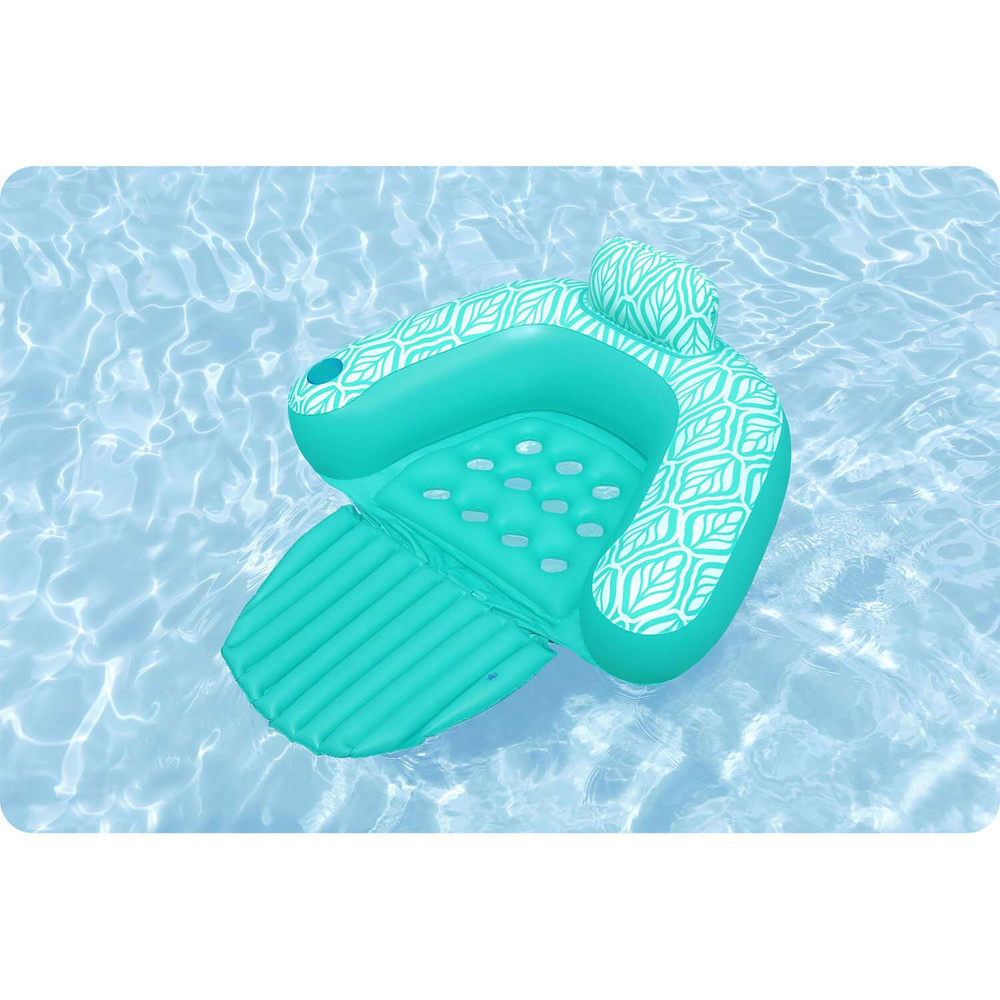 Bestway Dmuchany FOTEL do wody Deluxe Comfort Plush 145x120cm 43719