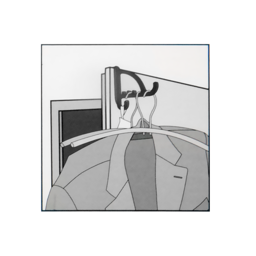 Haczyk do drzwi i szaf na wieszaki FACKELMANN 521541