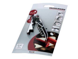 Korkociąg podwójny do wina 2 w 1 FACKELMANN