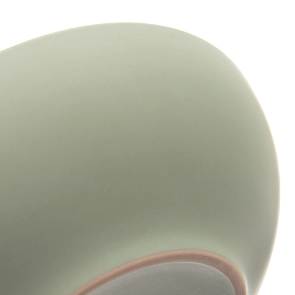 Talerz obiadowy głęboki ceramiczny zielony GLAZE 20,5 cm, 900 ml