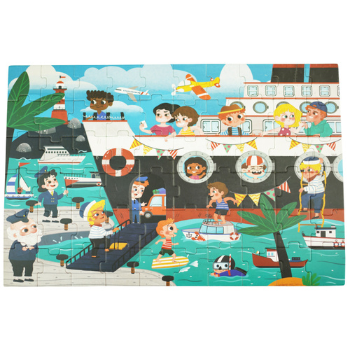 Puzzle kolorowa układanka 4W1  samochody auta 200el