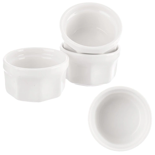 Miseczki na przekąski porcelanowe 6 cm, 40 ml 4 szt.