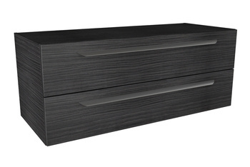 Szafka pod umywalkę ciemny dąb 120 cm LANZET 7203112