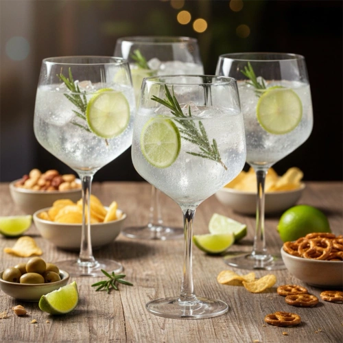 Kieliszki do ginu szklane 580 ml 4 szt.