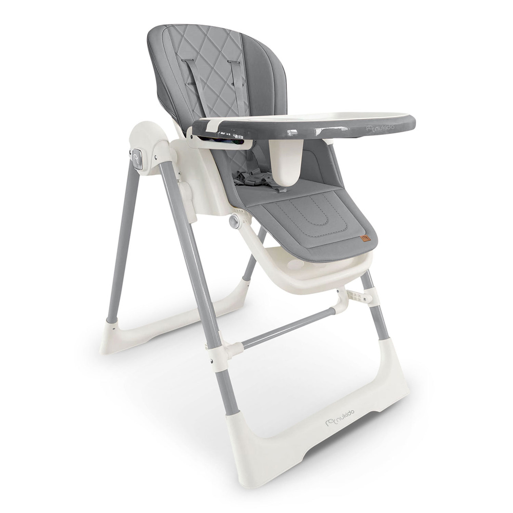 Krzesełko do karmienia Elite szare