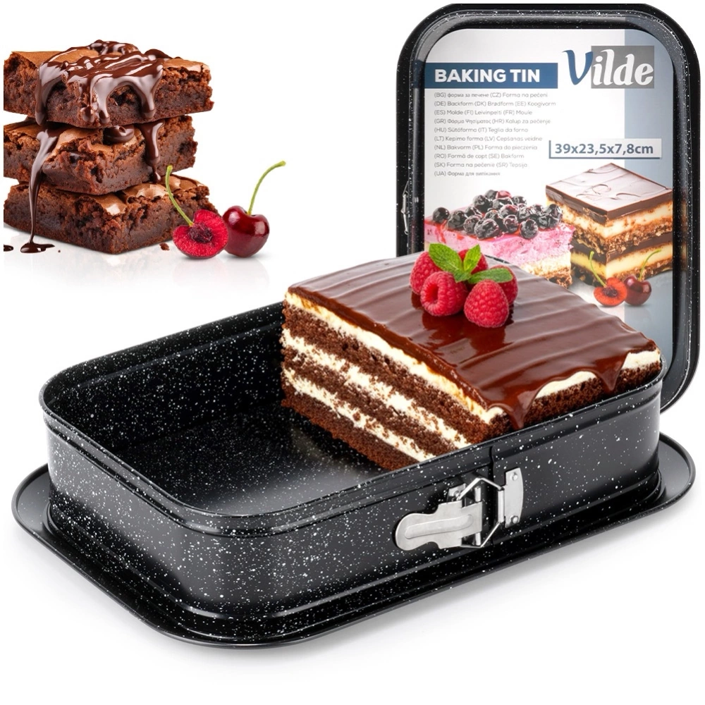 Forma do pieczenia granitowa rozpinana 35x24x6,5 cm