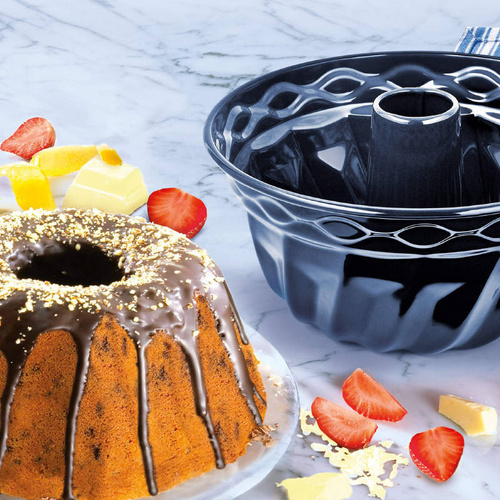 Forma do pieczenia ciasta babka z kominem tuleja Dr.Oetker 1116 marmurek