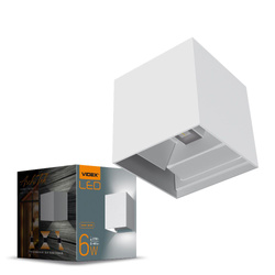 Oprawa elewacyjna dwustronna VIDEX-6W-ERIC-WHITE