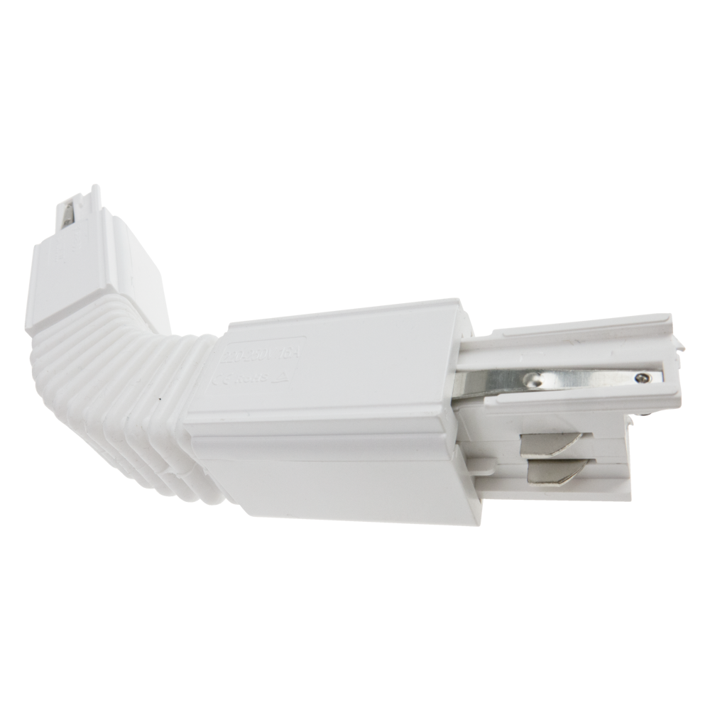 Łącznik Zasilający Elastyczny Kątowy Biały F-WADP-3PHSHQ