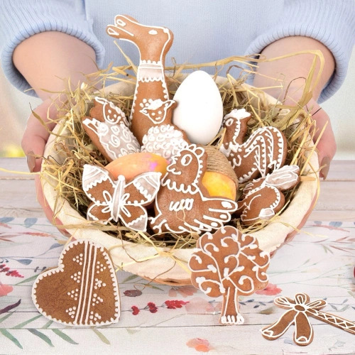 Wykrawacz do ciastek stalowy serce 9,5 cm