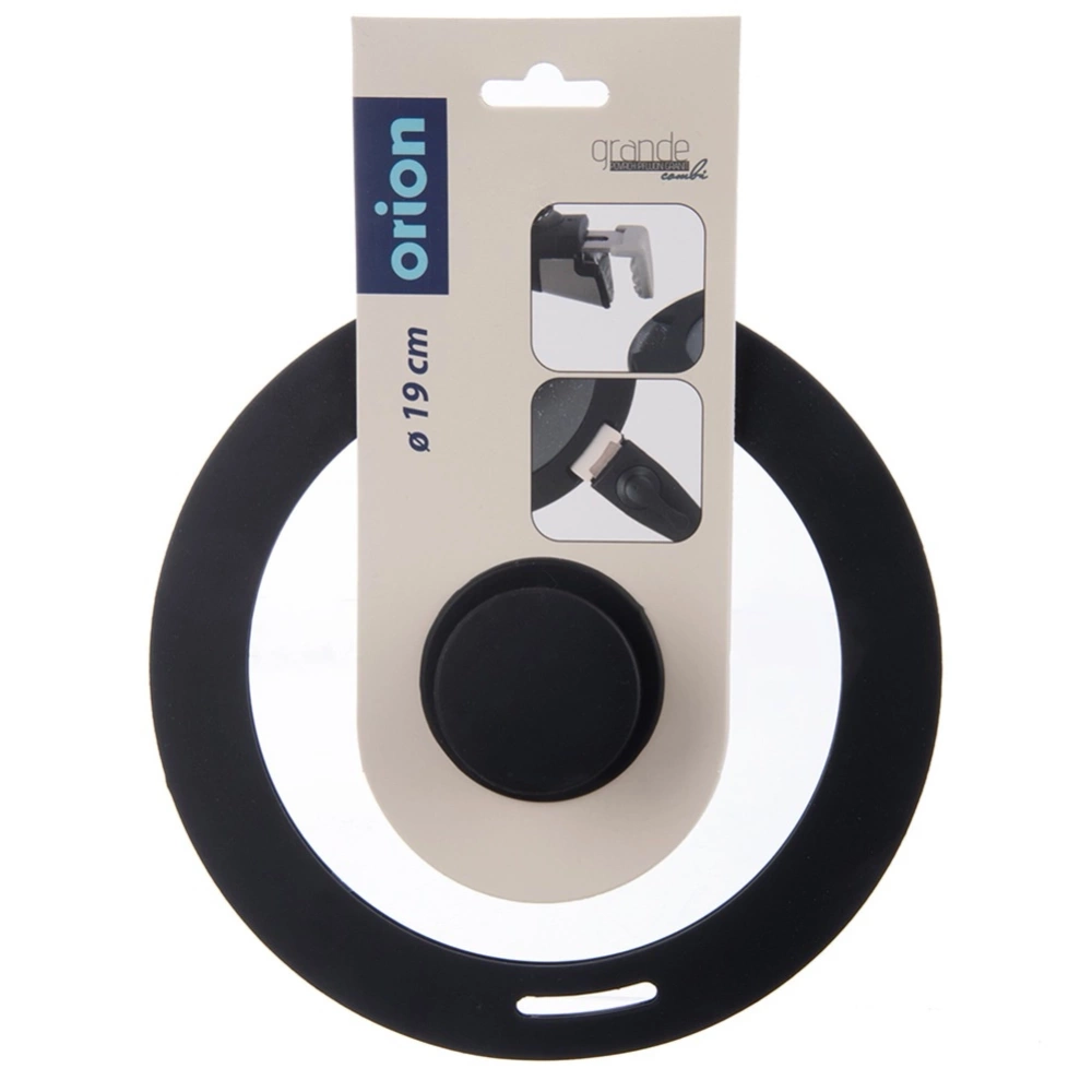 Pokrywka szklana silikonowa GRANDE COMBI 19 cm