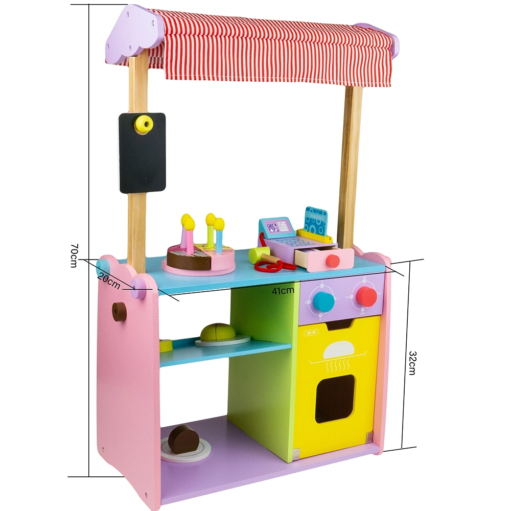 OUTLET Drewniana Ciastkarnia Cukierenka Straganik stragan  Kasa 
