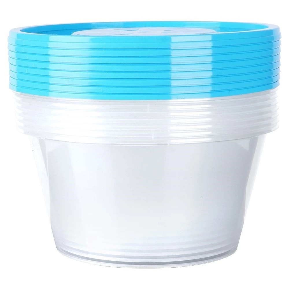 Pojemnik na żywność z pokrywką 650 ml 10 szt.