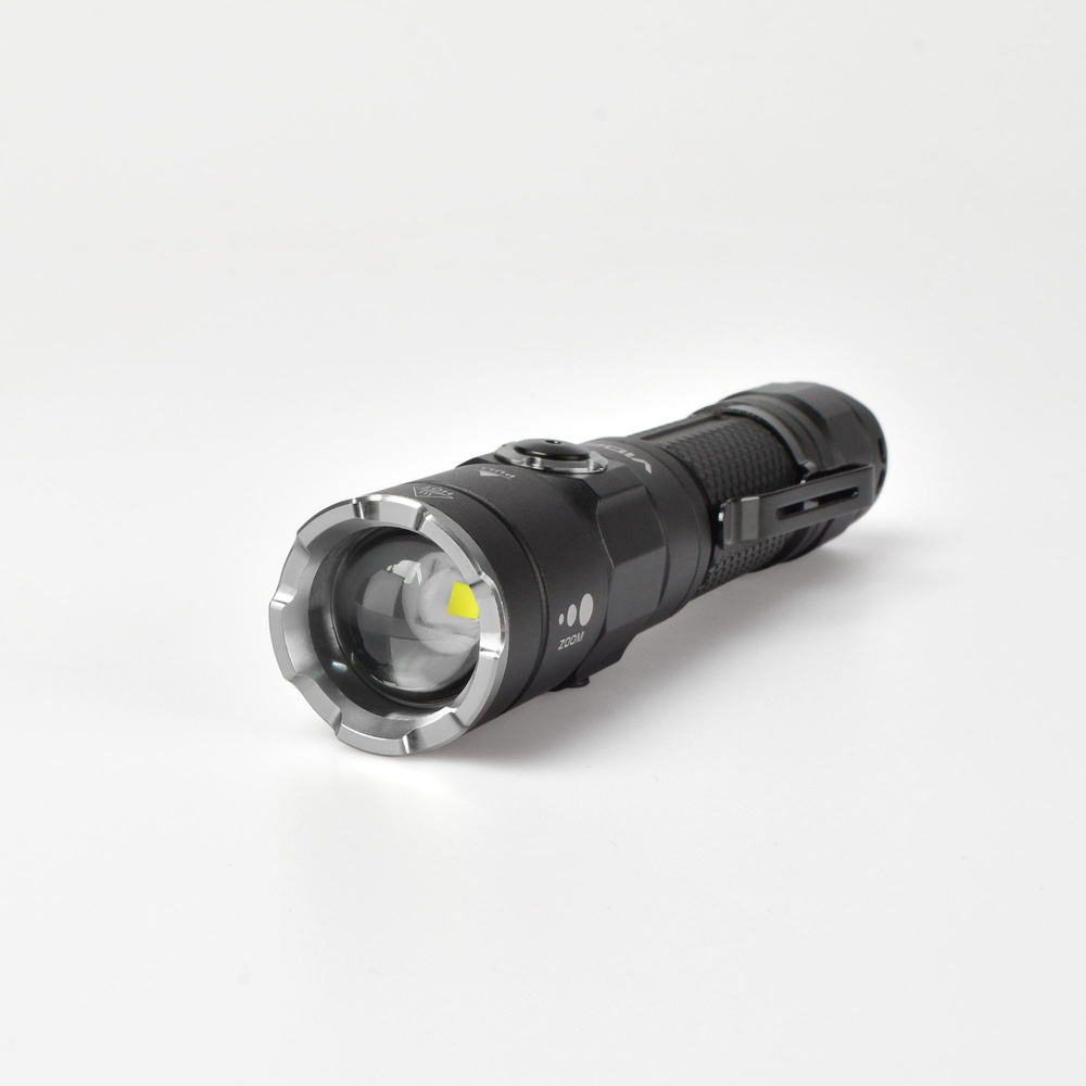 Latarka Videx LED 1200lm IP44 neutralna biel 5000k 8 trybów zasięg 215m