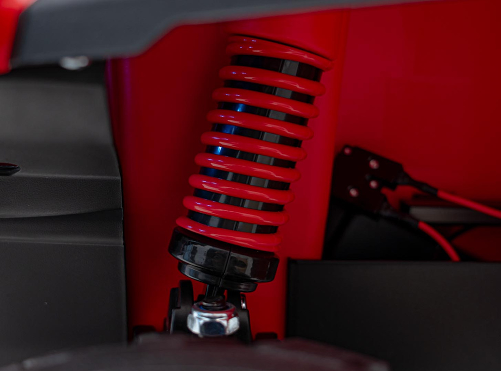 Quad Can Am Outlander ATV Czerwony