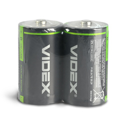 Bateria alkaliczna Videx LR20/D 2 szt. 1,5V 15200 mAh longa żywotność