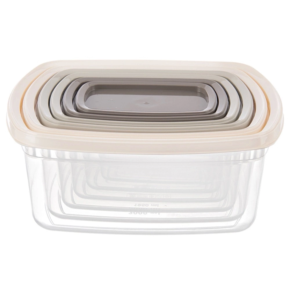 Pojemniki na żywność z pokrywką 6 szt.